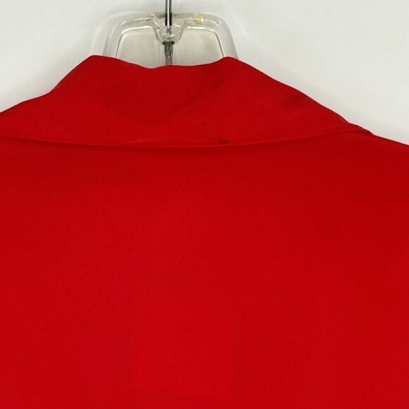 Vintage BCI Clothing Red Size M Women’s Button Down Shirt - Picture 8 of 16
